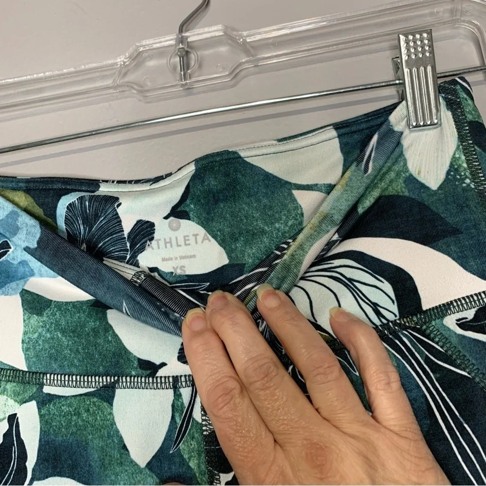 Athleta green blue
